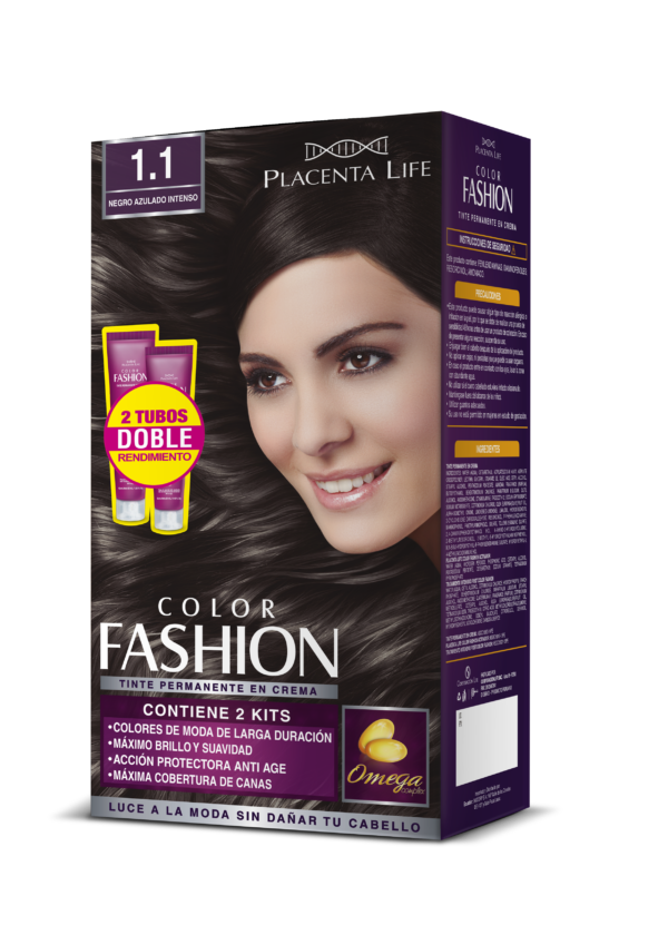 PLACENTA LIFE COLOR FASHION NEGRO
